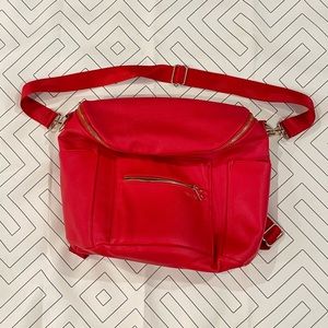 Fawn Design Red Original Diaper Bag